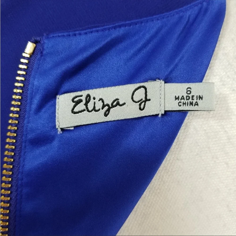 🪴HP🪴 Eliza J Pleated Full Length Maxi Dress Size 6 - Picture 6 of 8